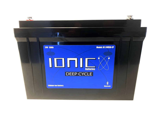 Ionic Lithium 24V | LiFePO4 Deep Cycle Battery + Bluetooth