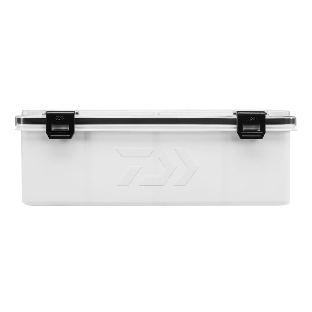 Side view for width comparison of the Daiwa D-Box Feeder Case - 3600 Medium - Deep   
