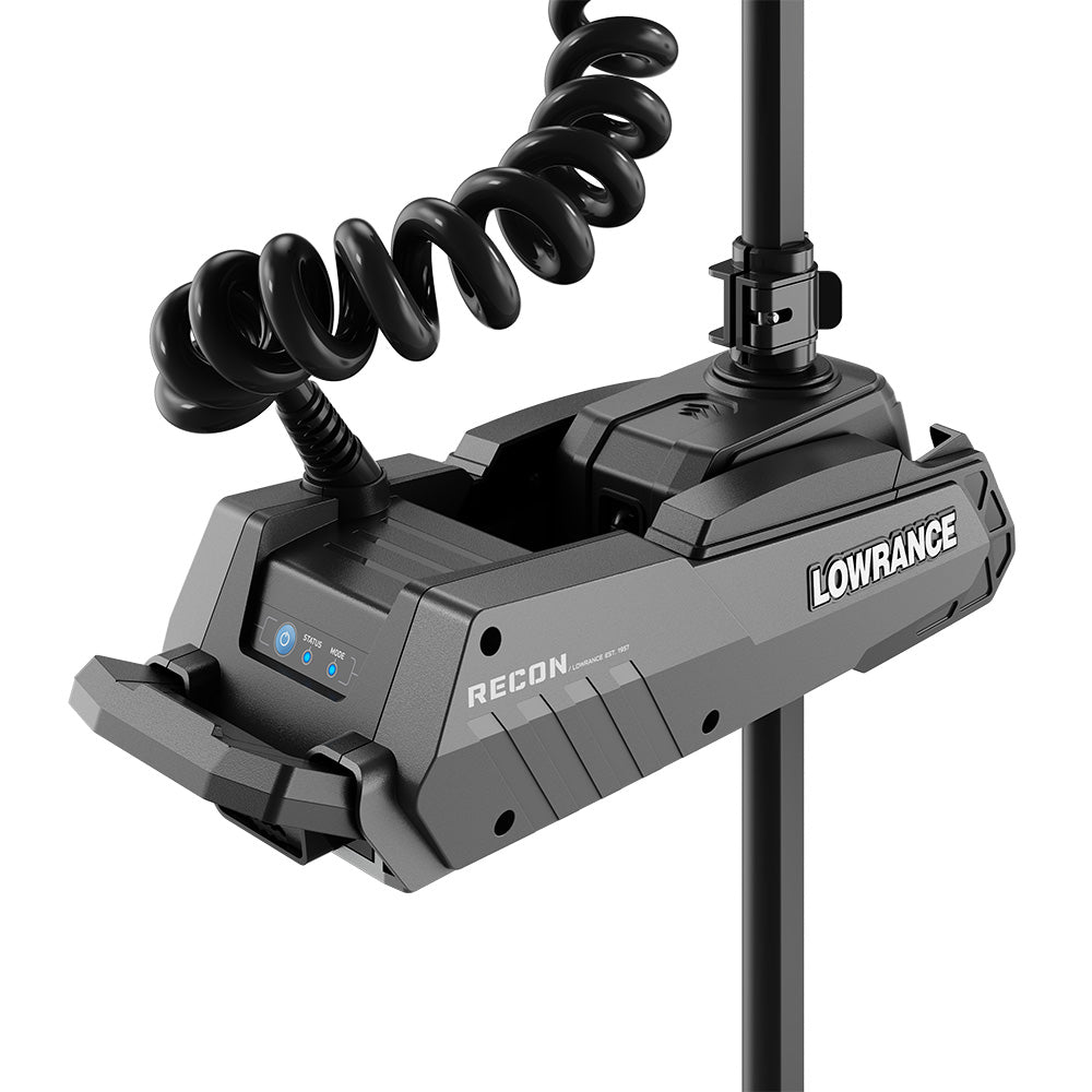 Image of the release bracket on the Lowrance Recon FW 72" Trolling Motor .