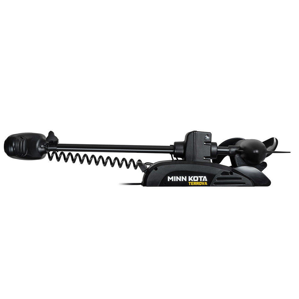 Kayak Terrova 55 Trolling Motor with Micro Remote in the stowed position.
