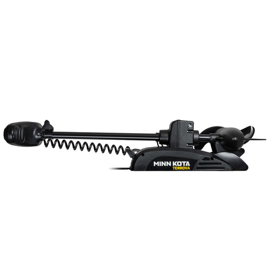 Kayak Terrova 55 Trolling Motor with Micro Remote in the stowed position.
