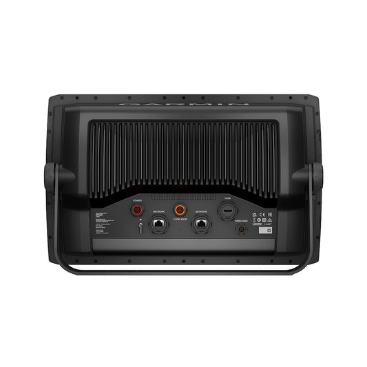 Rearview of the Echomap 162sv fish finder on a white background.