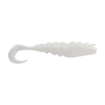 Berkley Gulp! Saltwater Nemesis Prawn Curl Tail - 4" - Pearl White GSNPCT4-PW [1551576]
