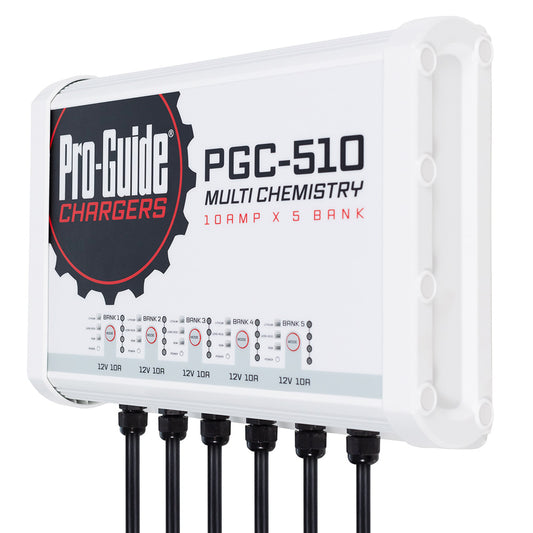 Pro-Guide 5 Bank On-Board Battery Charger - 12V - 50-Amp [PGC-510]