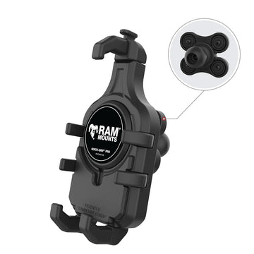Ram Mount RAM Quick-Grip Pro Phone Holder w/Ball  Vibration Damper [RAM-HOL-PD5BVU]