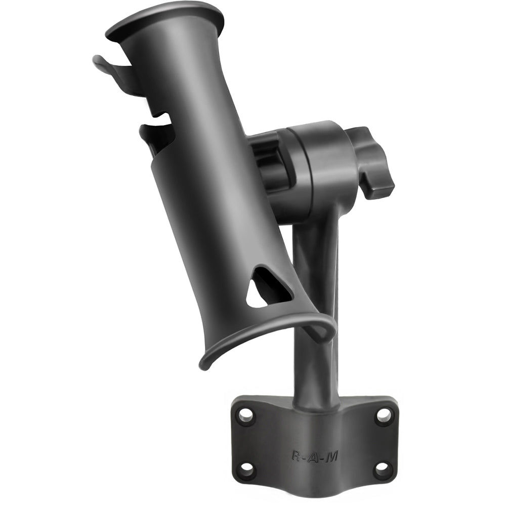 ram rod fishing rod holder RAM Mount RAM Tube Jr Fishing Rod Holder wStandard 6 Length Post Spline  Bulkhead Mounting Base RAP390BU