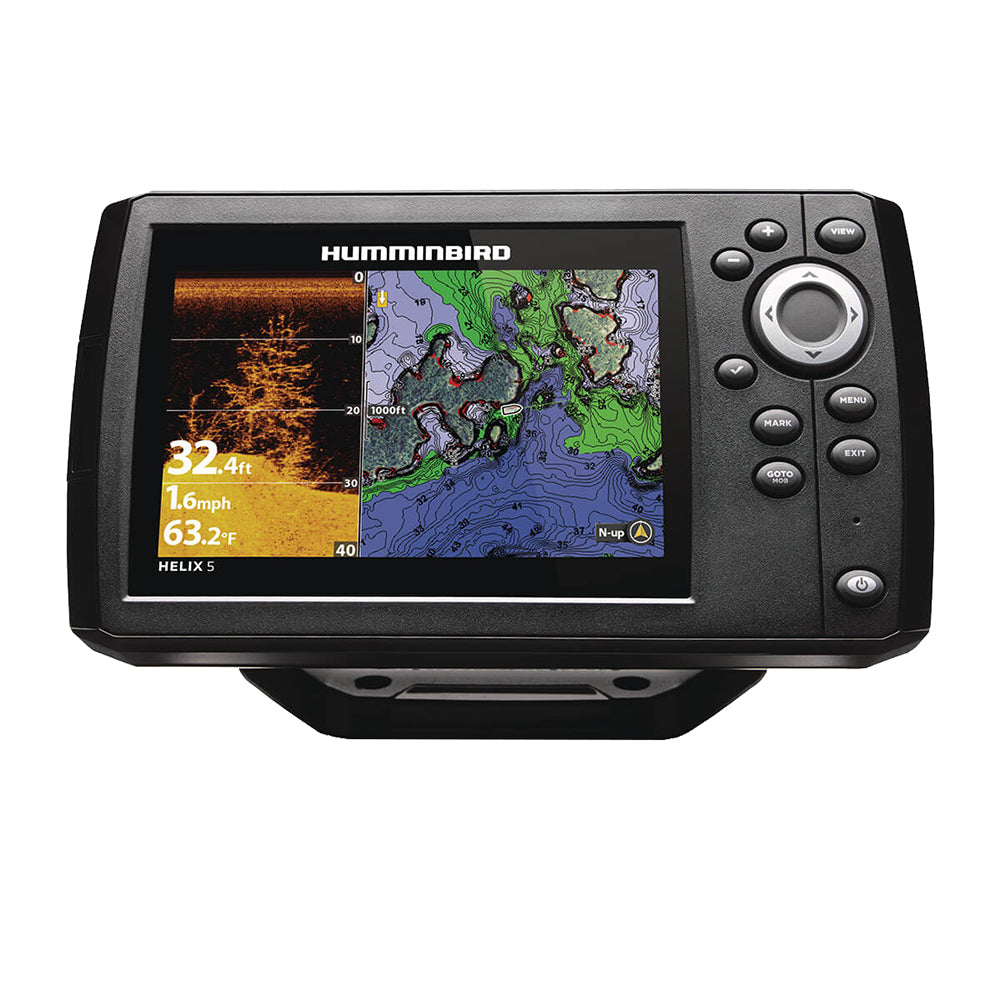Humminbird HELIX 5 CHIRP DI GPS G3 Model #411670-1.
