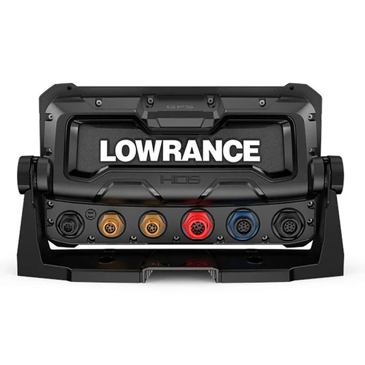 View of all optional connections on the Lowrance HDS PRO 9 - w/  Active Imaging HD Transducer .
