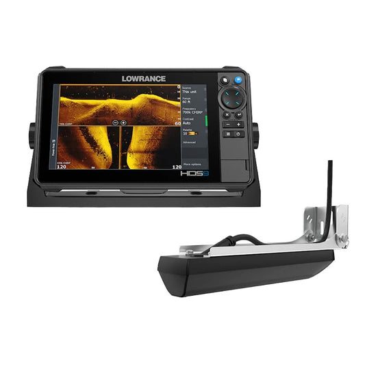 Lowrance HDS PRO 9 - w/  Active Imaging HD Transducer Part #000-15981-001.
