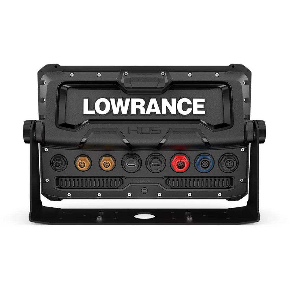 Rear view of Lowrance HDS PRO 12 - w/ Active Imaging HD Transducer Part #000-15987-001