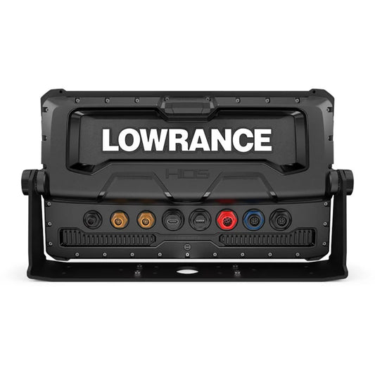Rear view of the Lowrance HDS PRO 16 - w/  Active Imaging HD Transducer 