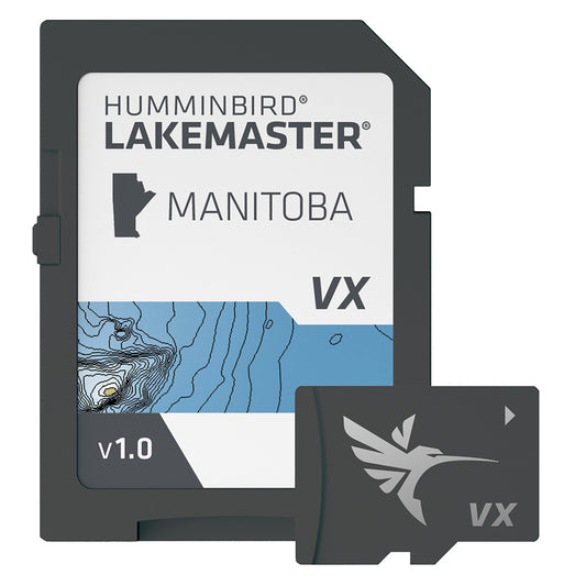 Humminbird LakeMaster VX - Lake maps for Manitoba  Part #601019-1.