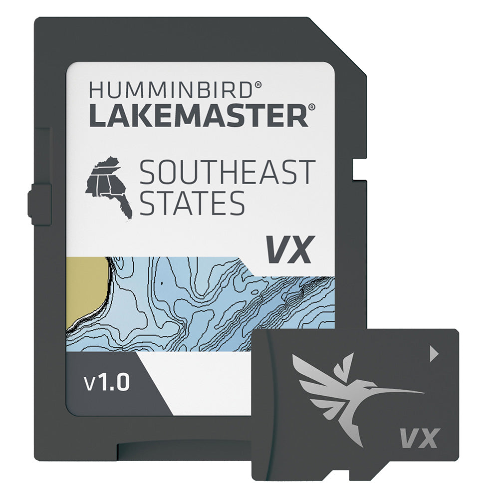 Humminbird LakeMaster VX - Lake Maps for Southeast States  Part #601008-1.