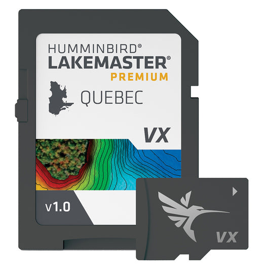Humminbird LakeMaster VX Premium - Lake Maps for Quebec 602021-1.